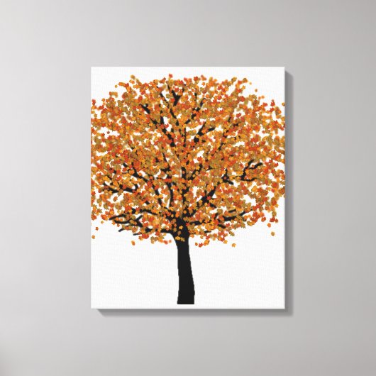 Golden Tree Canvas Afdruk (Voorkant)