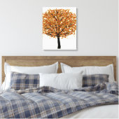 Golden Tree Canvas Afdruk (Insitu (Slaapkamer))