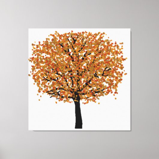 Golden Tree Canvas Afdruk (Voorkant)