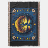 Golden Tree of Balance Deken (Voorkant Verticaal)