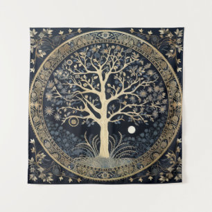 Golden Tree of Life Wandkleed