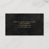 Golden Triple Moon - Boom van het leven Visitekaartje (Achterkant)