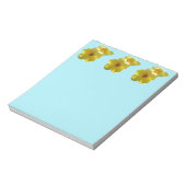 Golden Trumpet Flowers I Notitieblok (Gedraaid)