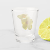 Golden Trumpet Flowers I Shot Glas (Achterkant)