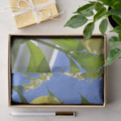 Golden Trumpet Flowers I Tissuepapier (Geschenk)