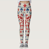 Golden twist leggings (Voorkant)