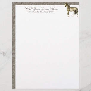 Golden Unicorn Letterhead