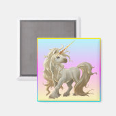 Golden Unicorn Magnet Magneet (Voorkant / Achterkant)