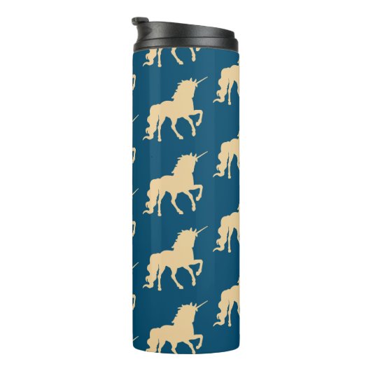 Golden Unicorn Thermosbeker (Geroteerd rechts)