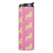 Golden Unicorn Thermosbeker (Gedraaid links)