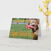 Golden Vaderdag Kaart (Gele Bloem)