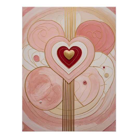 Golden Valentijn Perfect Poster (Voorkant)