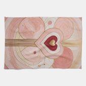 Golden Valentijn Theedoek (Horizontaal)