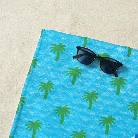 Golden Vibes Only Beach Towel Strandlaken (In situ)