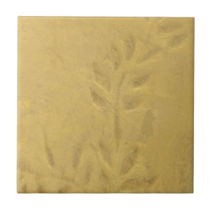 Golden Vine Faux Finish Tegeltje