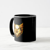 Golden Vision Eagle | Premium Graphic Mok (Voorkant links)