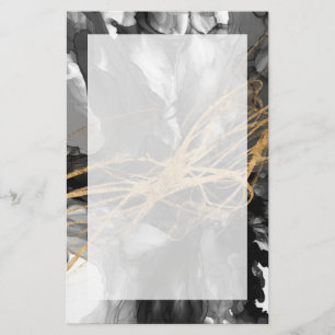 Golden Vortex I Briefpapier