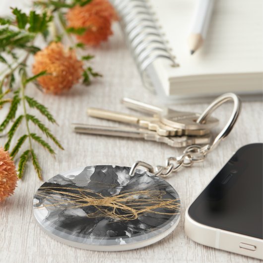 Golden Vortex I Sleutelhanger (Voorkant Rechts)