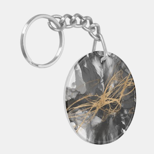 Golden Vortex I Sleutelhanger (Voorkant Links)