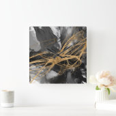 Golden Vortex I Vierkante Klok (Huis)