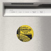 Golden Waffles Breakfast Magneet (Insitu (Vaatwasser))