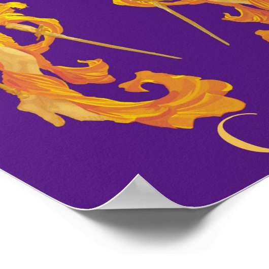 Golden Warrior Goddess Thunder_Cove Poster (Hoek)