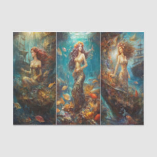 Golden Waters Tissuepapier