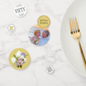 Golden Wedding Jubileum Party Confetti (Groep)