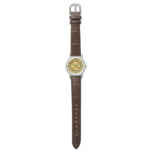 Golden Wedding Jubileum Watch Horloge (Vlak)