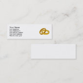 Golden Wedding Mini Visitekaartje (Voorkant / Achterkant)