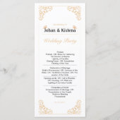 Golden Wedding-programma Programma (Voorkant)