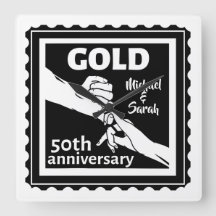 Golden wedding verjaarary holding hands 50th