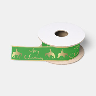 Golden Western Pleasure Green Kerstmis Lint