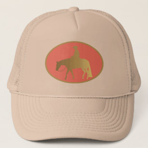 Golden Western Pleasure Horse Trucker Pet