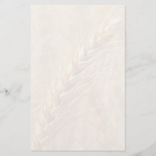 Golden Wheat Custom Stationery Briefpapier