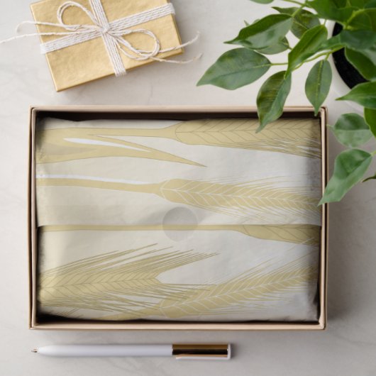 Golden Wheat Field-ontkoppeling Tissuepapier (Geschenk)