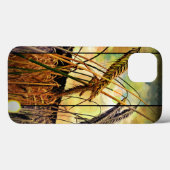 Golden Wheat Sparkle iPad Air coque (Verso (horizontal))