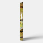 Golden Wheat Sparkle iPad case (Achterkant / Rechts)