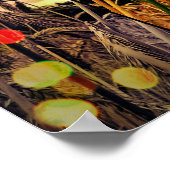 Golden Wheat Sparkle Poster (Hoek)