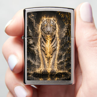 Golden White Tiger Guardian Power