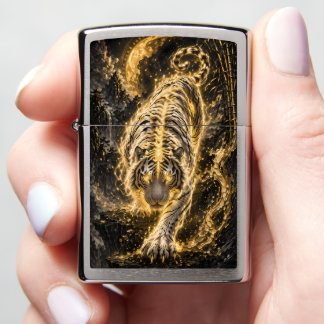 Golden White Tiger Power Spirit