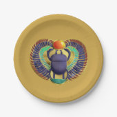 Golden Winged Scarab Papieren Bordje (Voorkant)