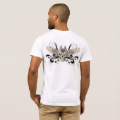 Golden Winged Skull - 3 T-shirt (Achterkant volledig)