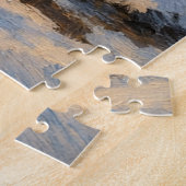 Golden Winter River Serenity – Oil Painting Puzzle (Côté)