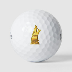 Golden Wolf Head Callaway Warbird balles de golf 1