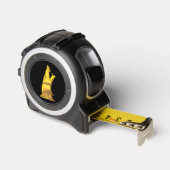 Golden Wolf Head zwarte tape maat Rolmaat (Hoek)