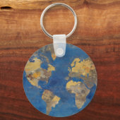 Golden World Sleutelhanger (Voorkant)