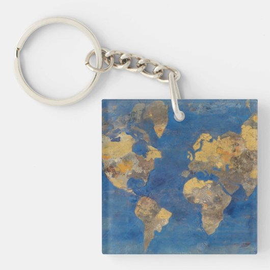 Golden World Sleutelhanger (Voorkant)