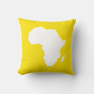 Golden Yellow Audacious Africa Kussen