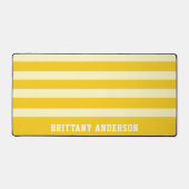 Golden Yellow & Pastel Yellow Stripes Nom du Motif (Recto)